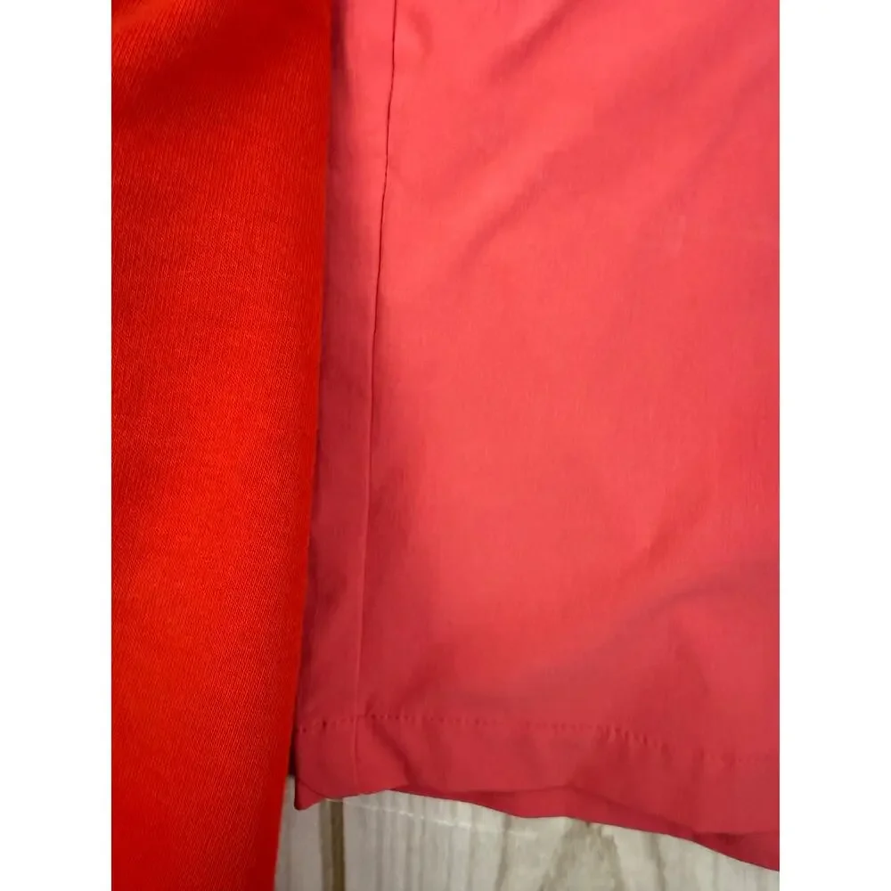 Vineyard Vines Performance Shorts Boys 14 Pinkish Red 9 Inch Inseam‎ Golf Active